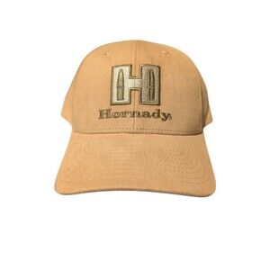 Hornady Ammunition Hat Cap Logo Strapback Company Rifle Ammo Shooting Hunting